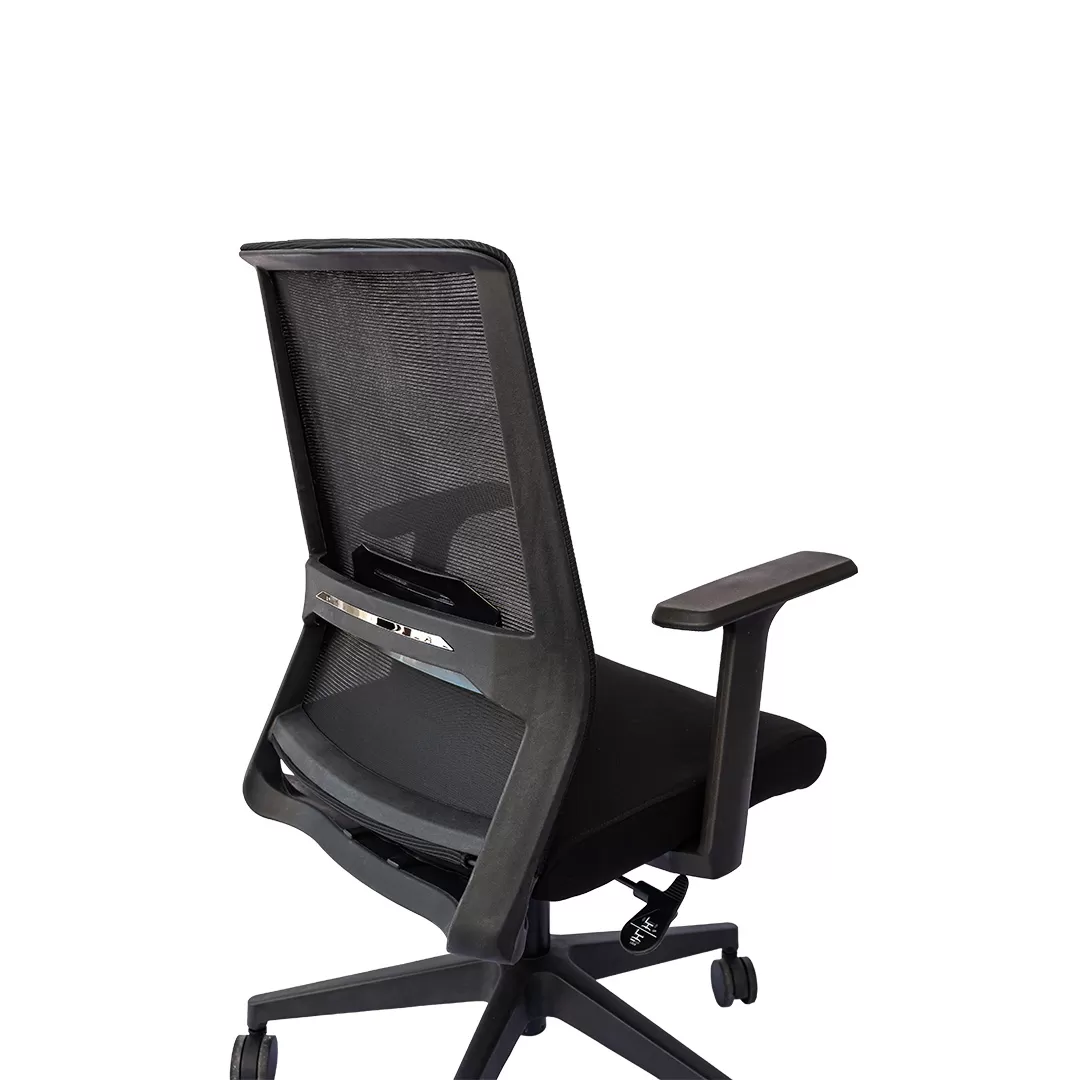 Cadeira para Escritório ELITE FLEX Presidente - Assento Estofado / Encosto em Tela - Cadeiras Home Office MX7043D